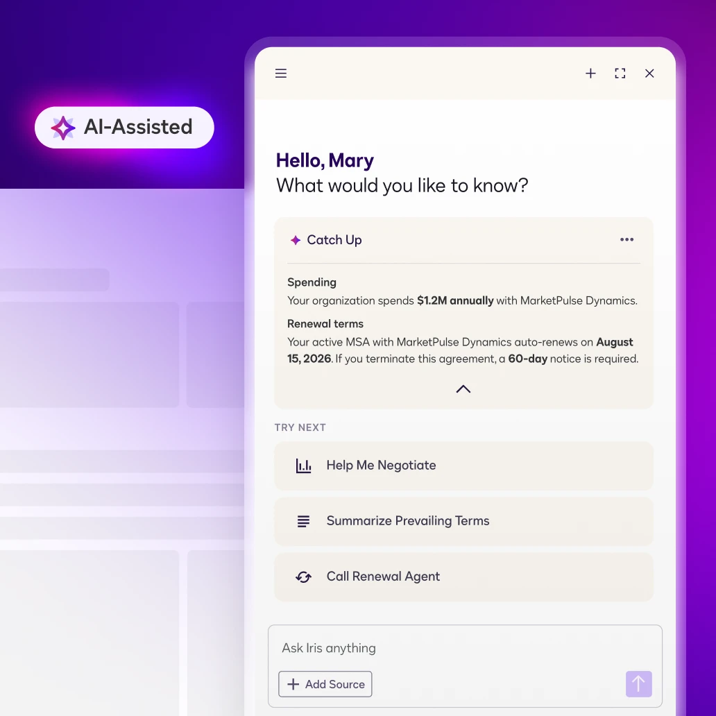 Your Personal Agreement Specialist Agents UI